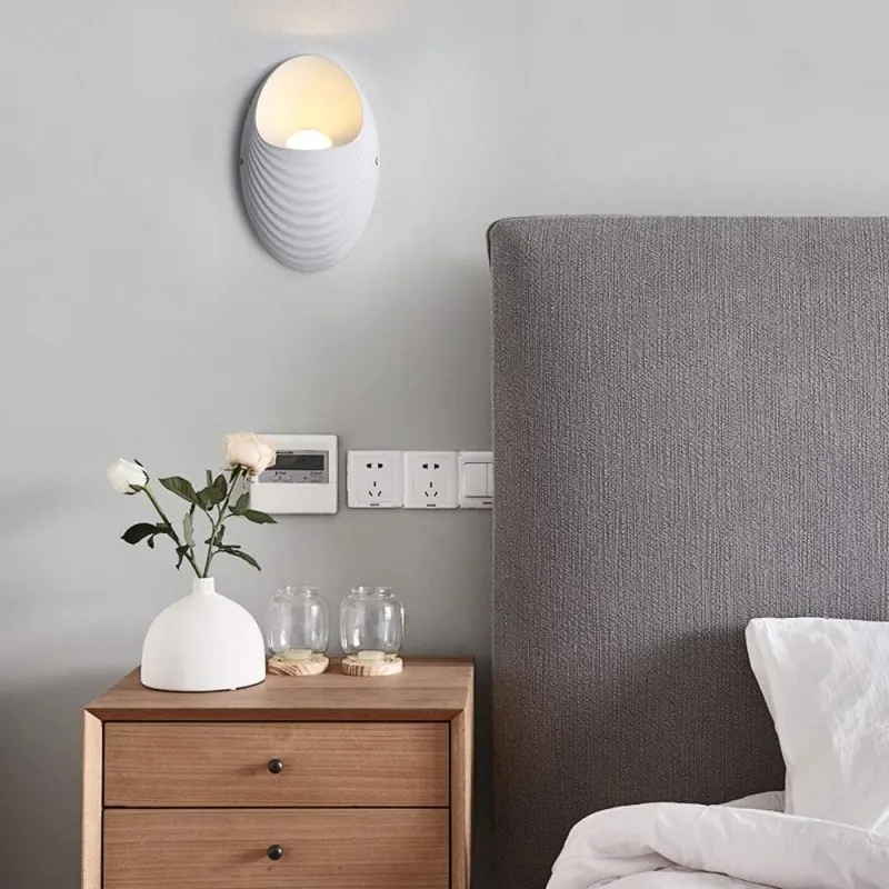 Previzualizare 2: Aplica Exterior Shell, 5W, 3000K, Alb