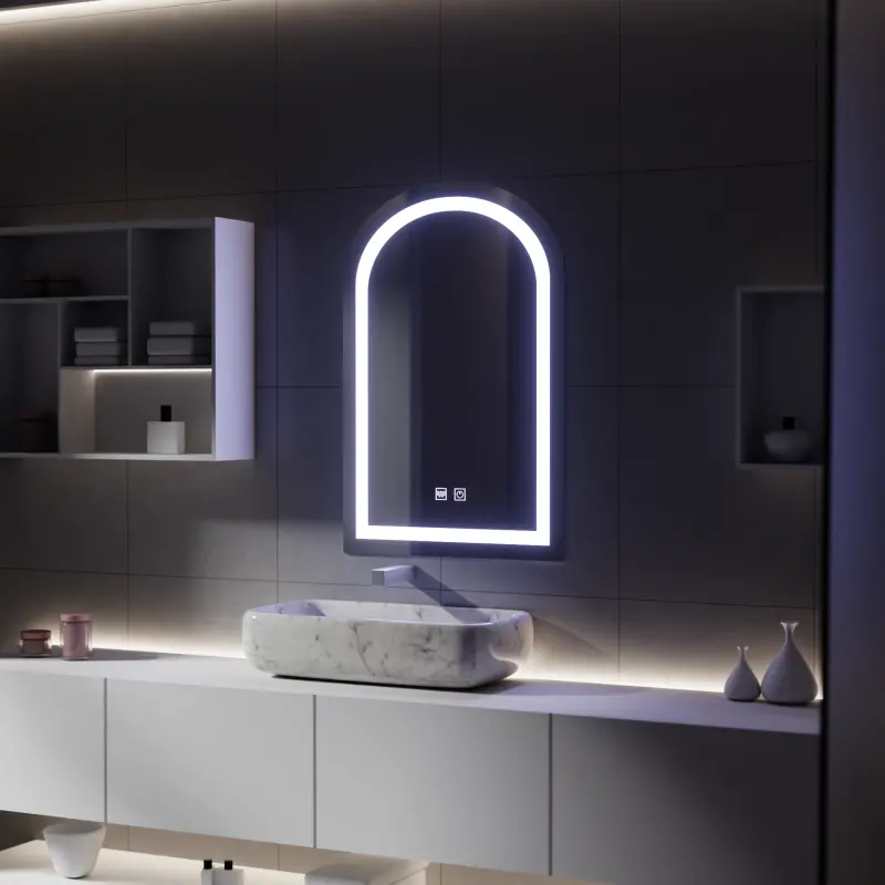 Previzualizare 2: Oglinda LED Touch cu Functie Dezaburire, 80x50cm