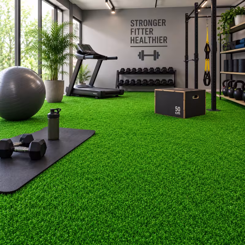 Previzualizare 2: Gazon Artificial Pentru Interior, 25x25cm, Grosime 2cm, Densitate 15 Fire, Verde