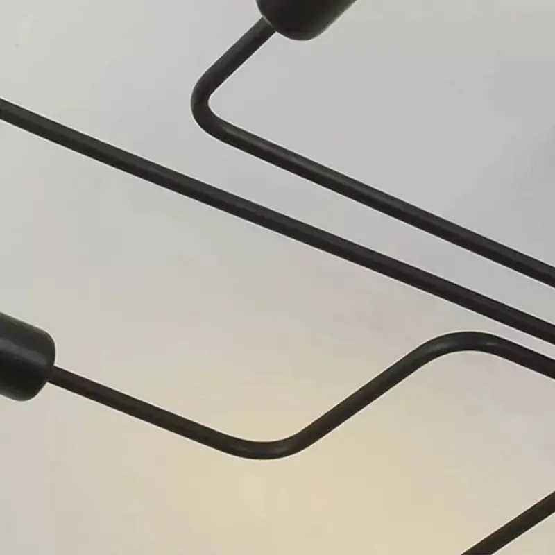 Previzualizare 2: Lustra MODERNIST Hexa 6, 6x E27, Negru, Design Modern