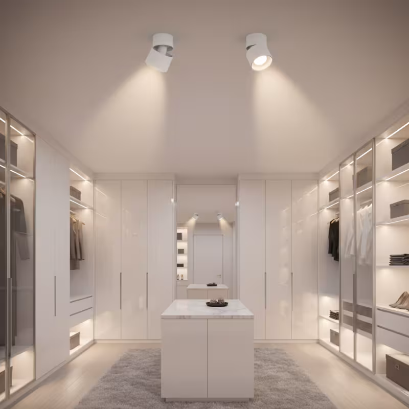 Previzualizare 2: Spot LED TINNIE, Rotativ, 9W, Lumina Neutra 4000K, Alb