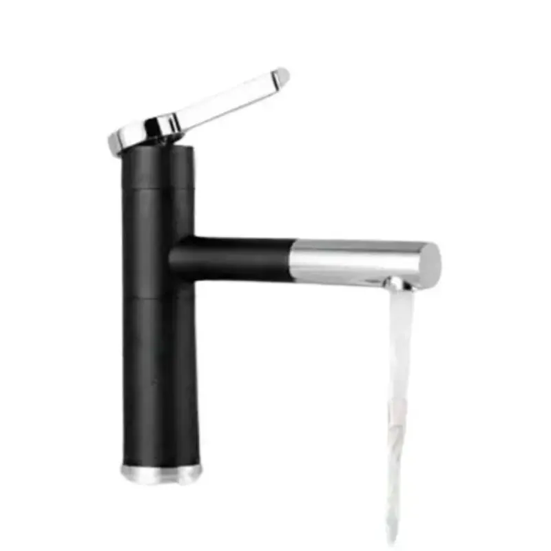 Previzualizare 2: Baterie Lavoar cu Dus Extractibil, Alama Sanitara, Negru, WZX/2022