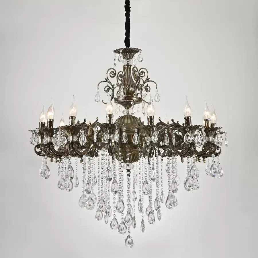 Candelabru Christopher 16x E14 Bronz Antichizat