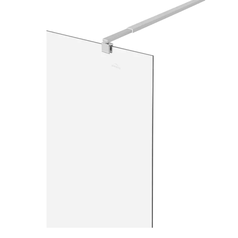 Previzualizare 3: Paravan dus Walk-In 120x195 cm, sticla securizata 8 mm, transparenta, profil metalic rezistent