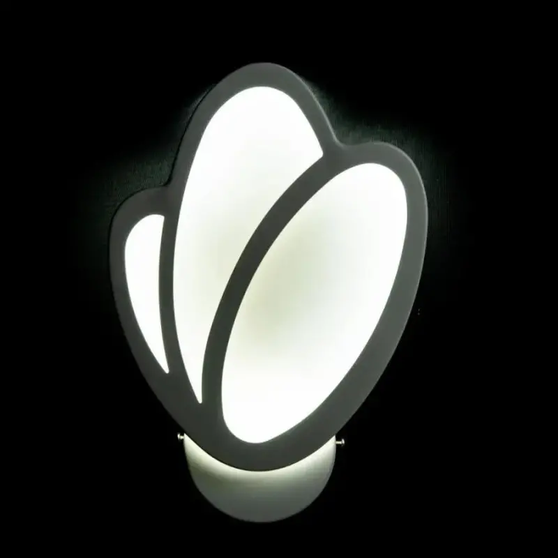 Previzualizare 4: Aplica LED de Perete Tulip 15W, Lumina Rece/Calda/Neutra 3000K/4000K/6000K, Alb, Metal si Acril