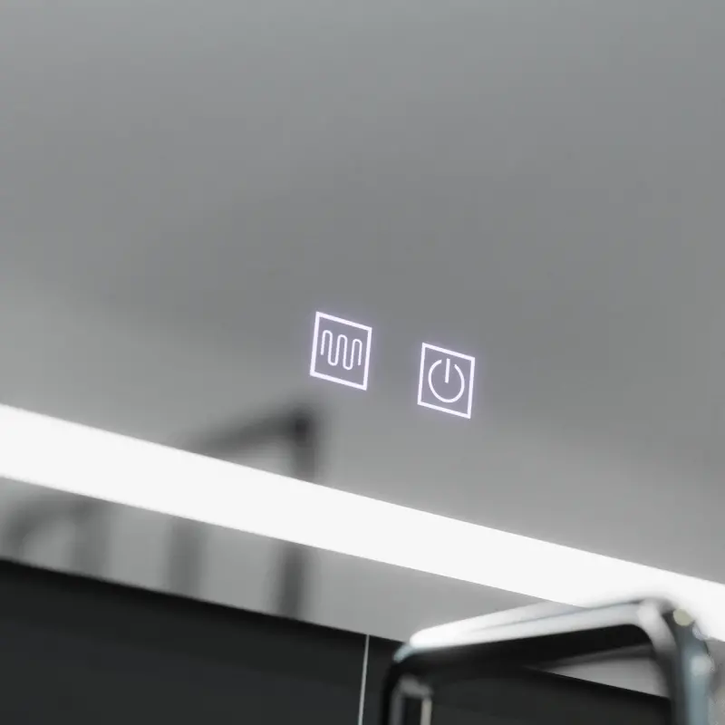 Previzualizare 2: Oglinda LED Arcata 60x80cm, Arco Touch, Sistem Dezaburire, Dimabila