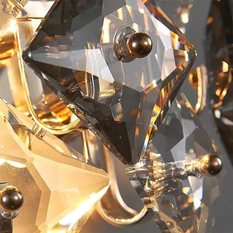 Previzualizare 4: Aplica Zarina 2xE14, Metal si Cristal, Auriu