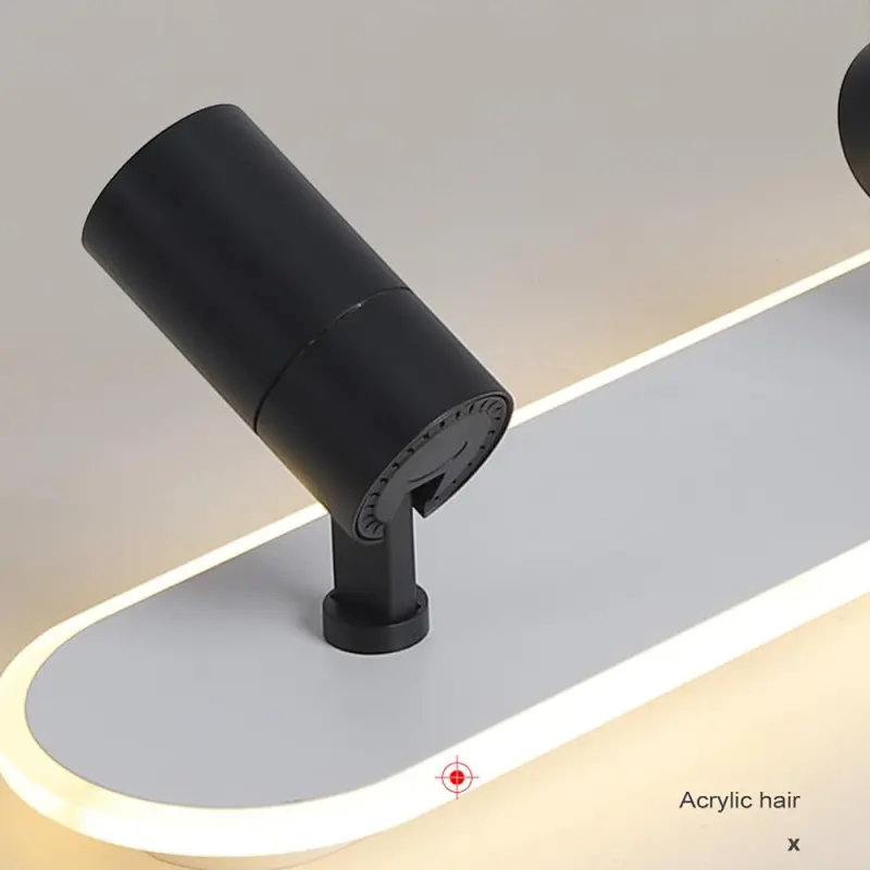 Previzualizare 2: Lustra LED cu Proiector Reglabil FISSO Camilla 69W, lumina Rece/Calda/Neutra, Negru