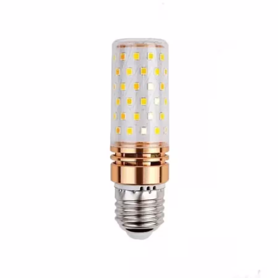 Bec E27 LED, 16W, Lumina Rece, 6000K, Auriu