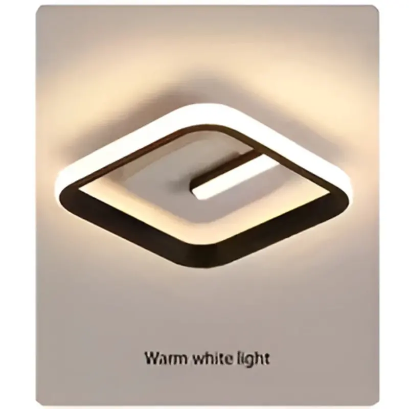 Previzualizare 3: Lustra LED VICTORIA 19W, Patrata, lumina Rece/Calda/Neutra, Negru, Alb