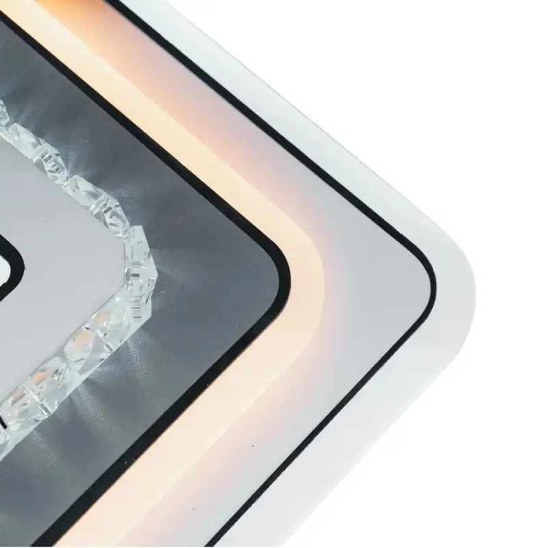 Previzualizare 2: Lustra LED cu cristal ARABELA 40W, lumina Rece/Calda/Neutra, Alb