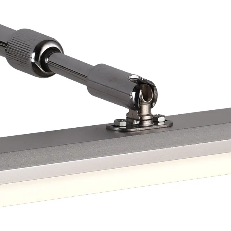 Previzualizare 4: Aplica LED BALATON, 10W, liniara, lumina Calda/ Neutra/ Rece, Crom Lucios