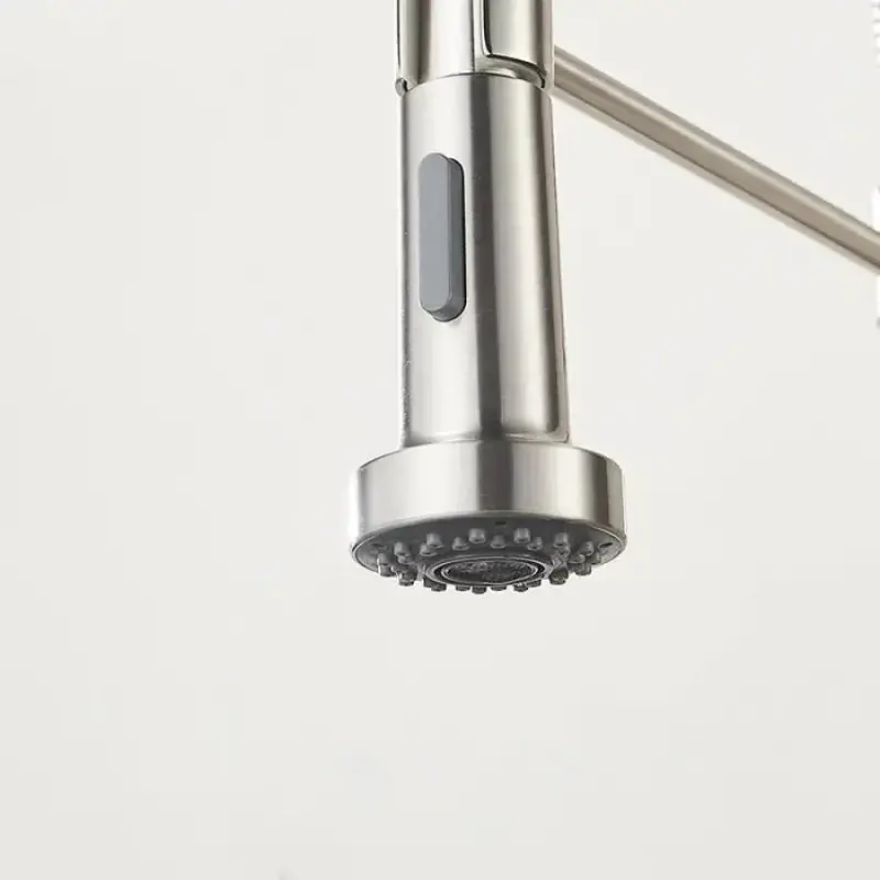 Previzualizare 3: Baterie Bucatarie cu Dus Extractibil, Inox si Alama Crom, YD/101