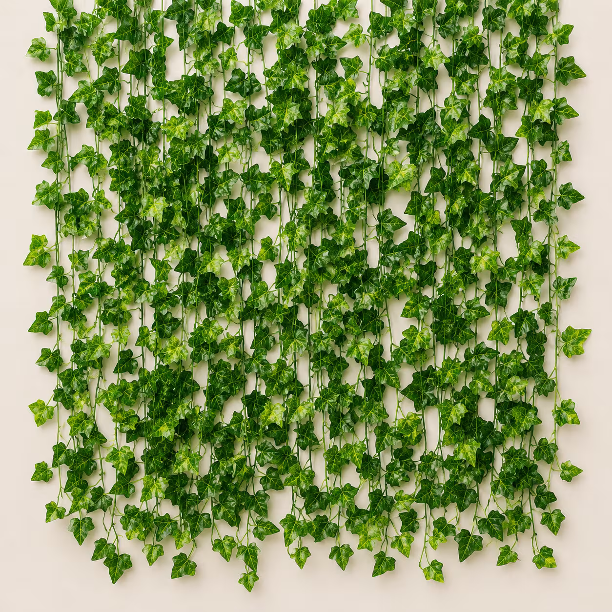 Planta Artificiala Ghirlanda din Iedera, 12 Ramuri x 72 Frunze, Verde