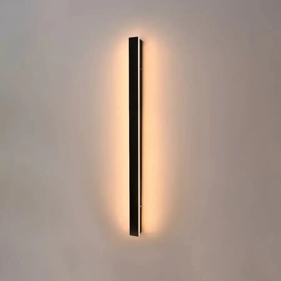 Aplica LED Exterior Saul 25W Alb Negru