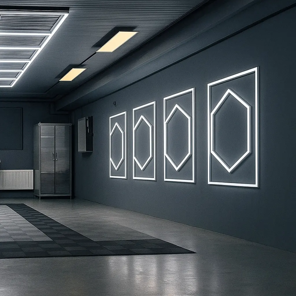 Hexagoane LED Honeycomb 1050mm X 1200mm