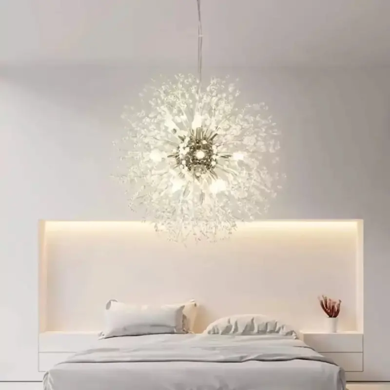 Previzualizare 3: Pendul Cristal Ricky 12x G9 Argintiu