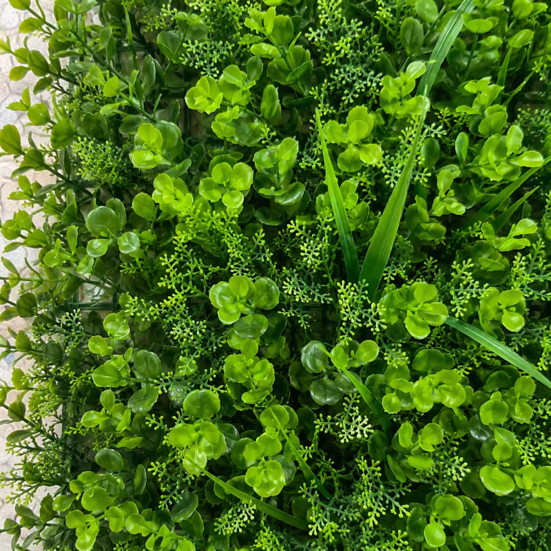 Previzualizare 2: Planta Artificiala Panou de Gard Viu Eucalipt Mixt, 40 x 60 cm, Verde