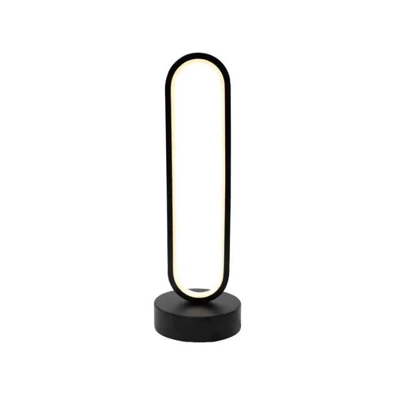 Previzualizare 3: Veioza LED Creatoris, 30W, Lumina Rece/Calda/Neutra, Metal si Acril, Negru