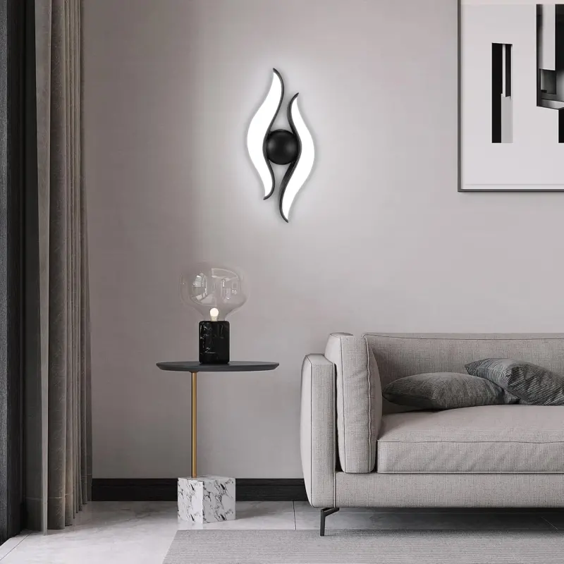 Previzualizare 3: Aplica LED AX215, Exterior / Interior, 2 Surse, 12W, Negru, 3000K