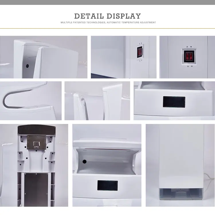 Previzualizare 4: Uscator de Maini cu Senzor, 1200W, Alb, 2026WH