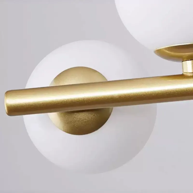 Previzualizare 2: Lustra moderna LOFT Pavilion, 7x G9, Auriu, Metal, Inaltime Reglabila