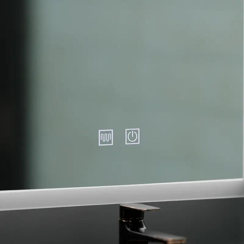 Previzualizare 3: Oglinda LED Rentagulara, 80x60cm, Touch VENERA , Sistem Dezaburire,Dimabila