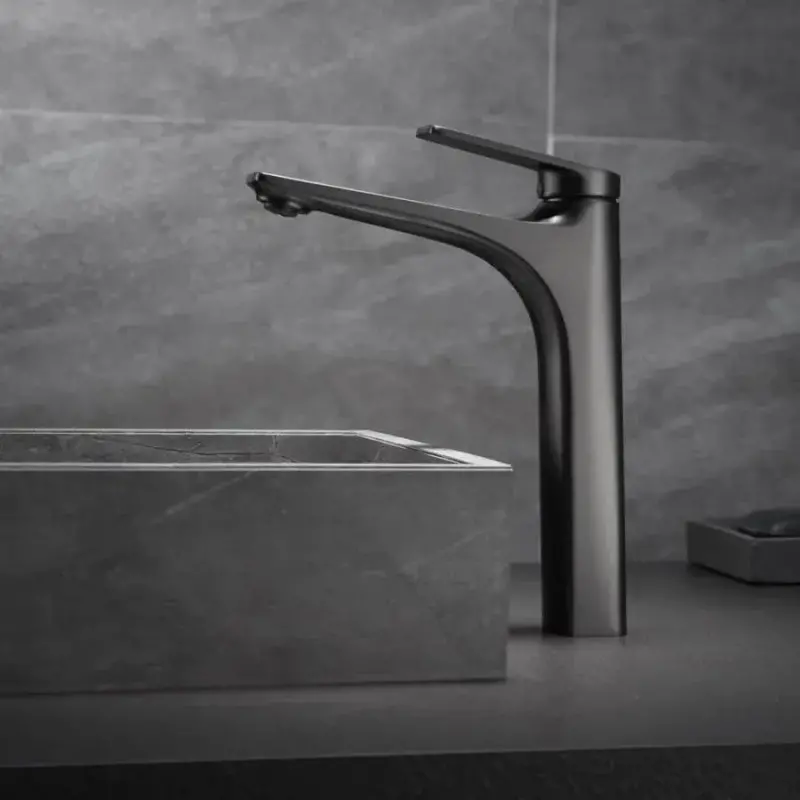 Previzualizare 2: Baterie Lavoar, Alama Sanitara, Satinat, 9927N