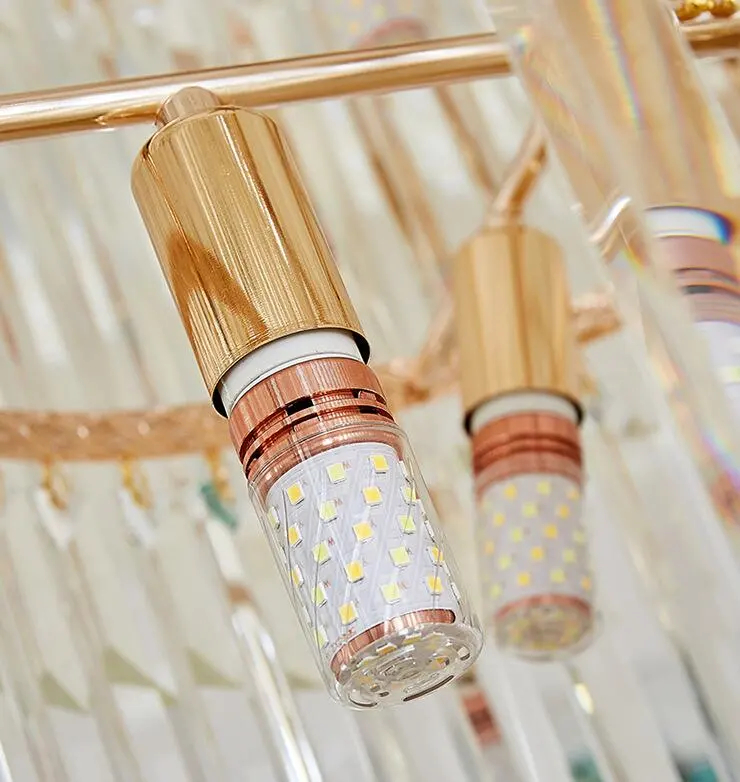 Previzualizare 3: Candelabru Cristal CC800/700X2100GD, 33xE14, Diametru 70cm, Inaltime 210cm, Auriu Lucios, Inaltime Reglabila, Design Elegant