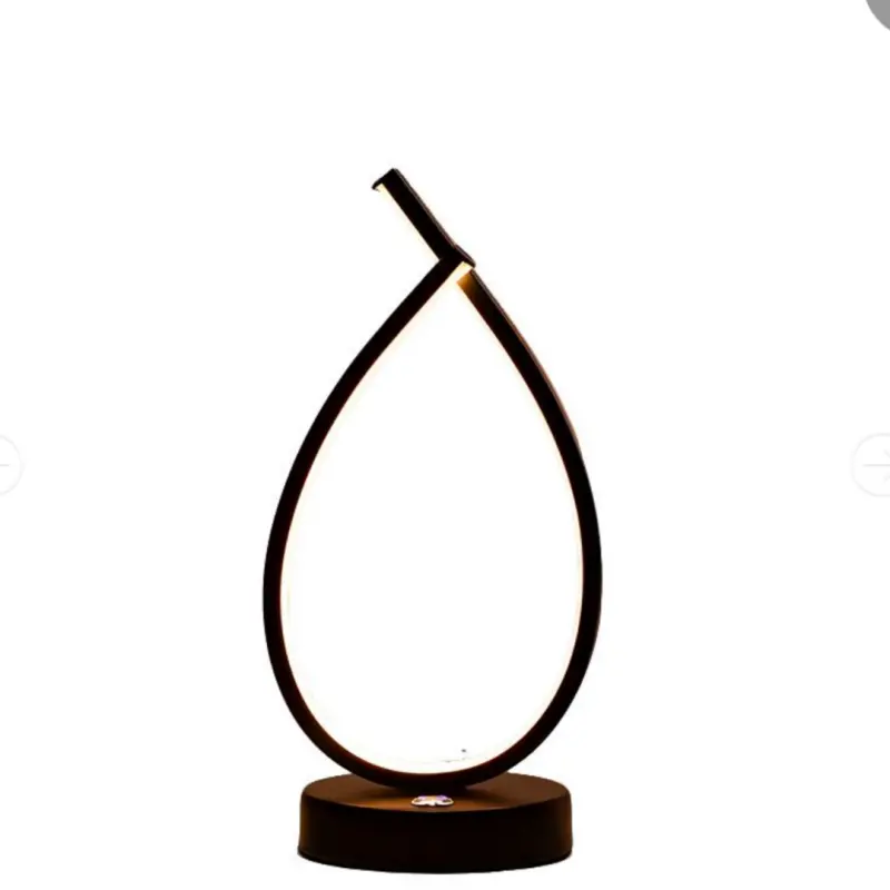 Previzualizare 3: Veioza LED Genesis, 10W, Lumina Rece/Calda/Neutra, Metal si Acril, Negru