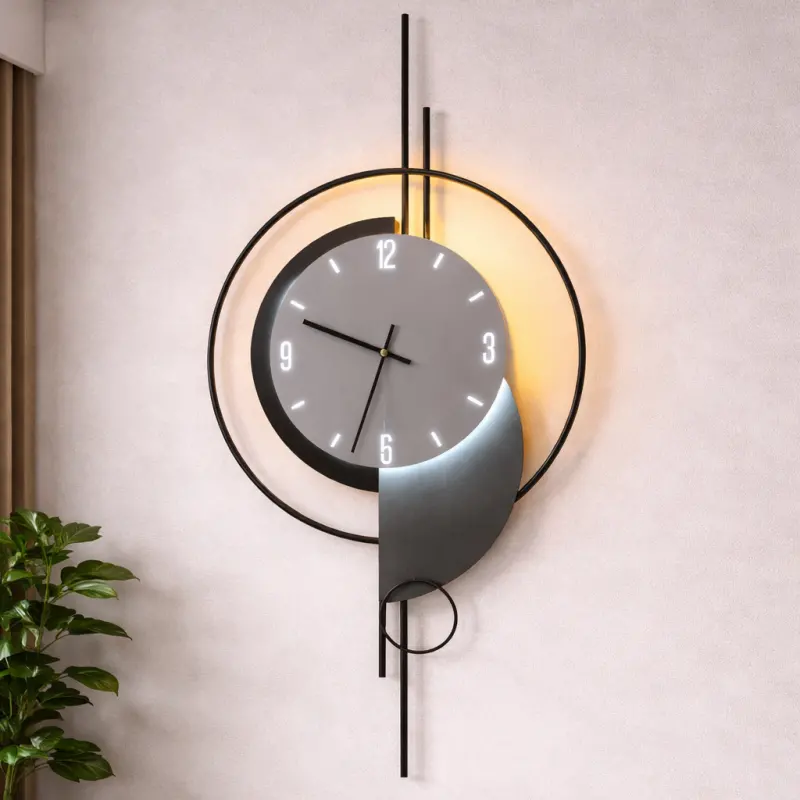 Previzualizare 4: Aplica LED Decorativa ARTY 80x40 cm Lumina Rece/Neutra/Calda Negru