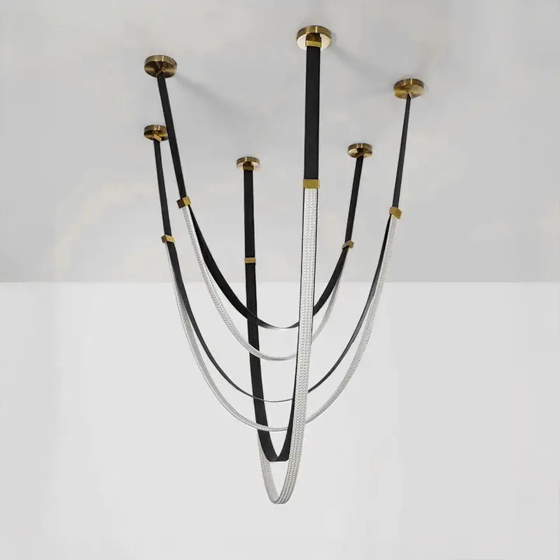 Previzualizare 3: Candelabru Modern, LED, ARIA Largo, 31W, lumina Calda, Negru