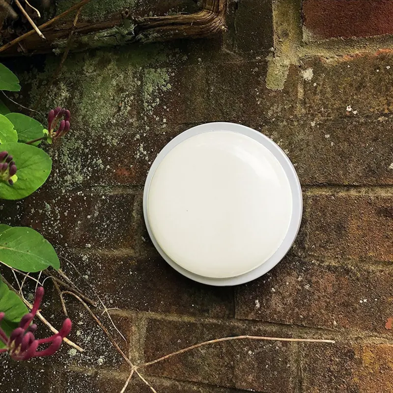 Aplica LED de Exterior AX310/162WH, Lumina Calda 3000K, Diametru 16.2cm, IP65, Alb