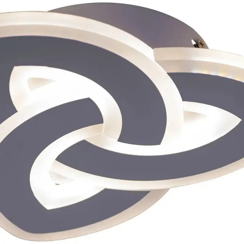 Previzualizare 4: Lustra LED SAGEATA 48W, Diametru 20cm, lumina Rece/Calda/Neutra, Alb