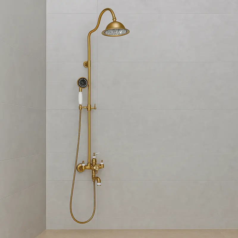 Coloana Dus, Alama Sanitara, Auriu, WZY/310/B