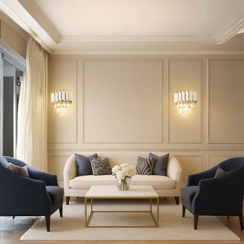 Previzualizare 4: Aplica Candelabru Cristal VERSAILLES Piccolo, 2xE14, Alb