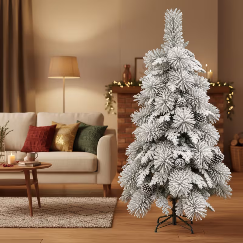 Brad Artificial UPERNAVIK, 180 cm, 550 varfuri, Suport Metalic, Verde