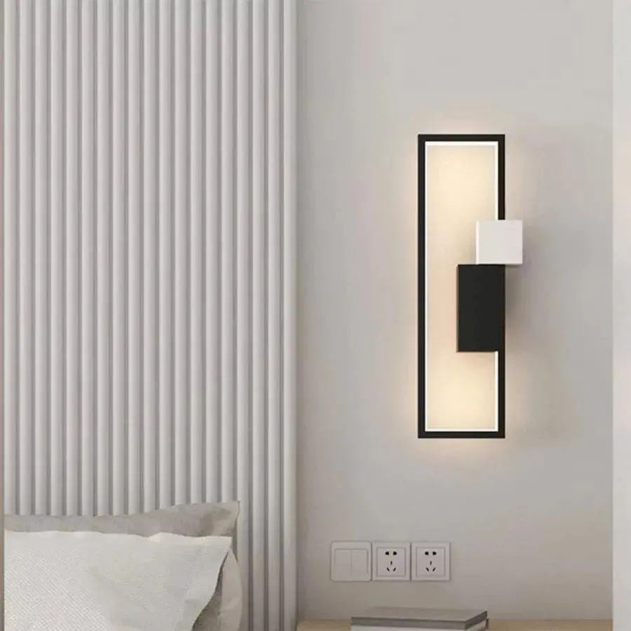 Aplica LED Gizeh 17W, Negru