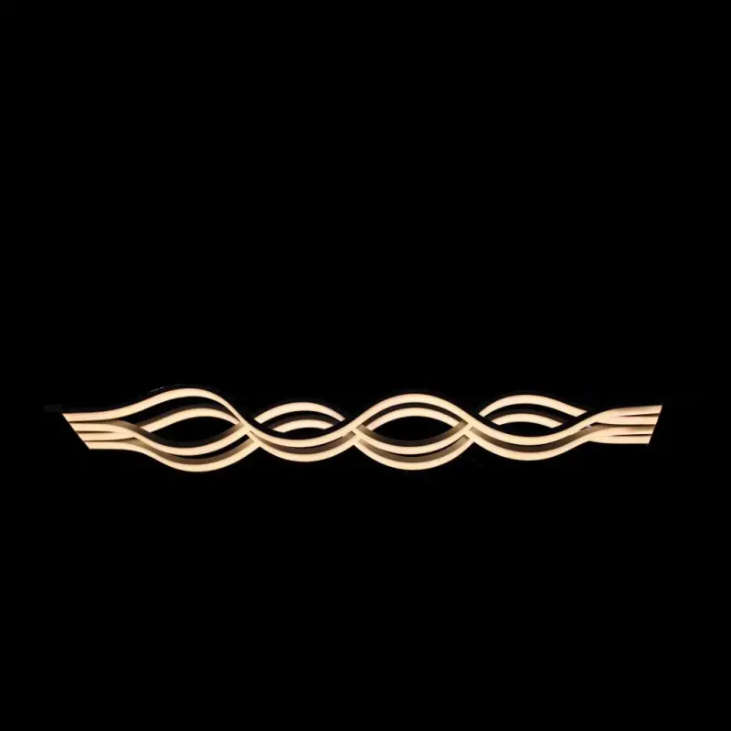 Previzualizare 4: Lustra LED suspendata cu telecomanda WAVE 89W, Liniara, lumina Rece/Calda/Neutra, Dimabila, Alb, Inaltime Reglabila