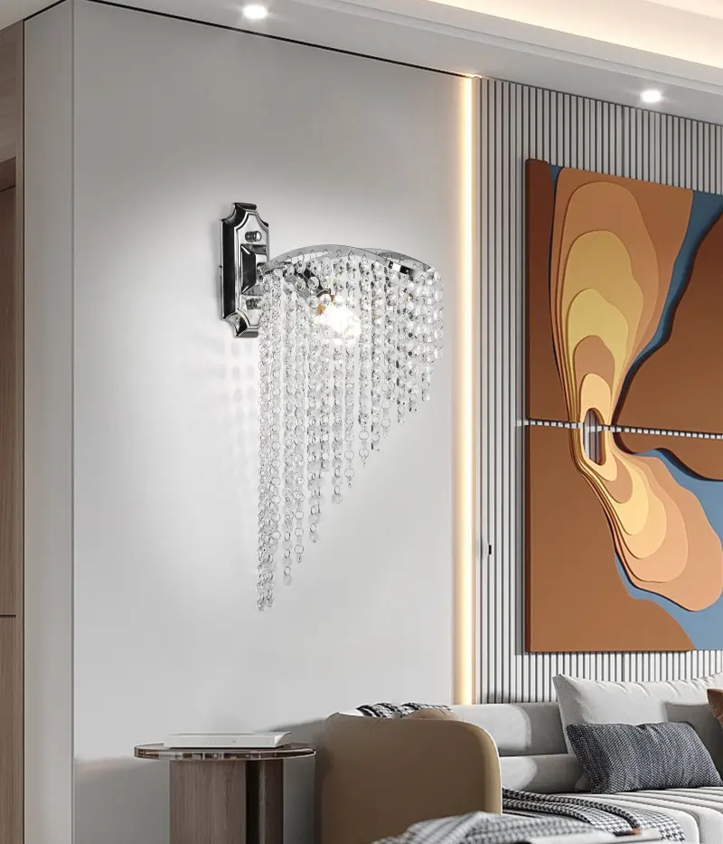 Previzualizare 2: Aplica Cristal Serenity 1x E14 Crom Lucios