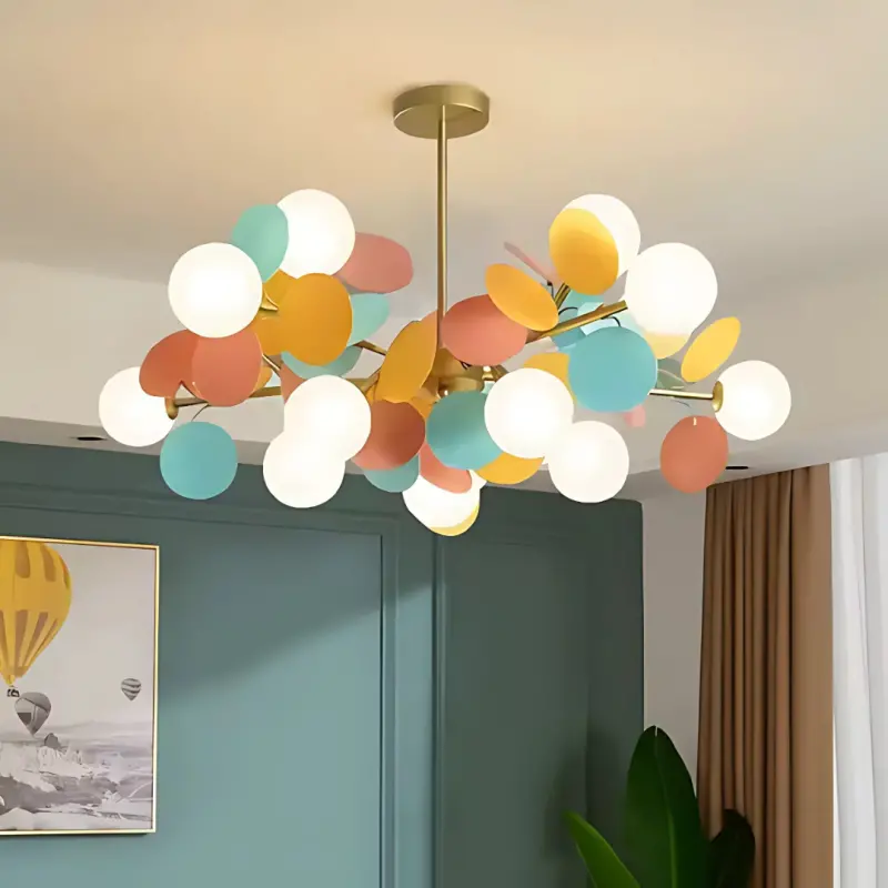 Previzualizare 4: Lustra Suspendata SVEN, 15x G9, Multicolor