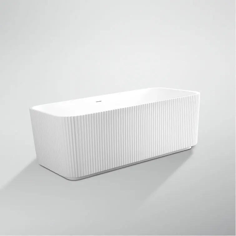 Cada Freestanding, Ovala, Acril, Alba, 150×72×56 Cm