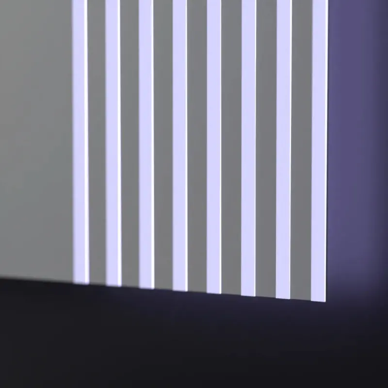 Previzualizare 4: Oglinda LED Rectangulara, 80x60cm, Infinity Frame Basic Touch 1005S-20A