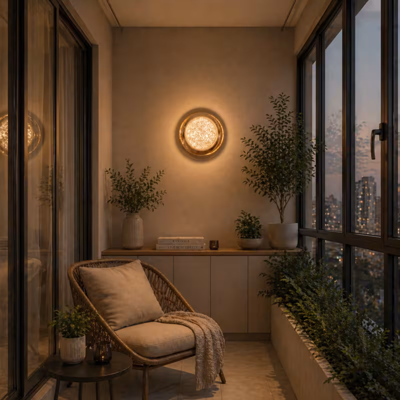 Previzualizare 2: Aplica LED Decorativa CELESTIA Ø20 Lumina Rece/Neutra/Calda Auriu