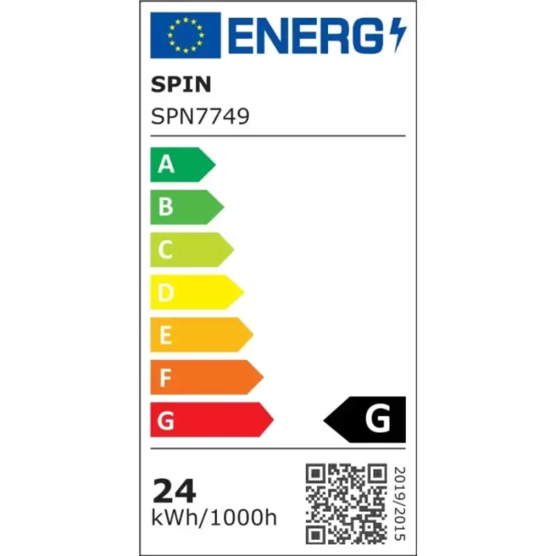 Previzualizare 3: Spot LED Patrat, Aplicat, 24W=200W, 6400K, Lumina Rece