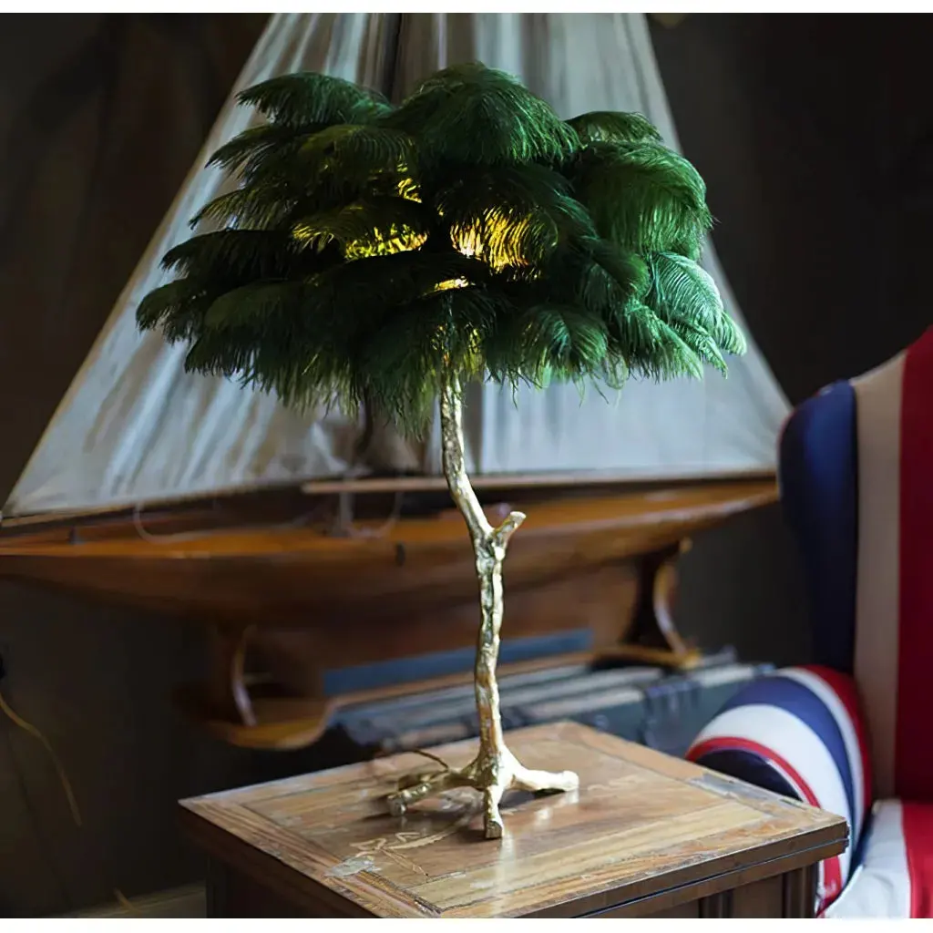 Veioza Pene Karlita 1XE27, diametru 40cm, Verde Inchis