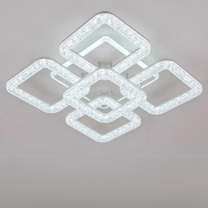 Previzualizare 2: Lustra LED Astrid cu Telecomanda, 134W, Dimabil, Alb