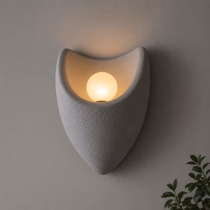 Previzualizare 4: Aplica Decorativa CONNO, 26cm, 1xE27, Polistiren, Gri