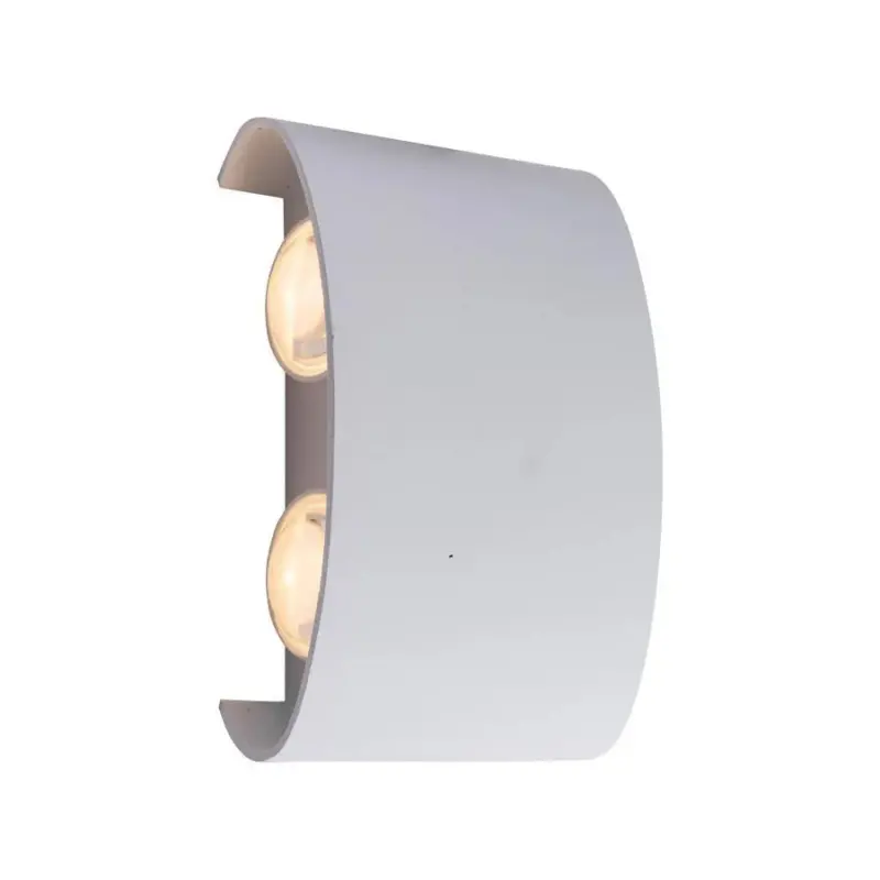 Previzualizare 2: Fantas Aplica LED de Exterior si Interior, 4 Surse x 1W, IP65, Metalic, Alb, 3000K