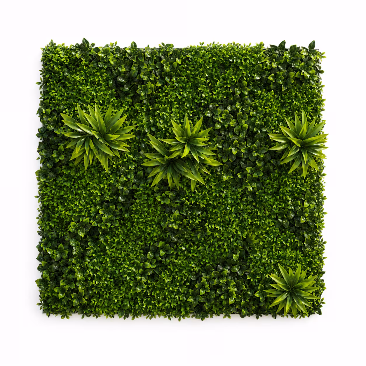 Planta Artificiala Panou de Gard Viu Cimisir, 100 x 100 cm, Verde